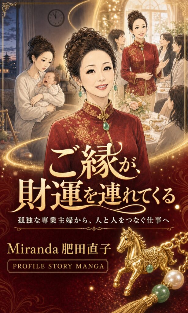 Miranda肥田直子さんのプロフィールストーリー漫画表紙